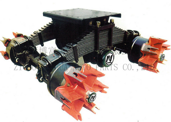 單點(diǎn)懸掛（六幅輪車軸）